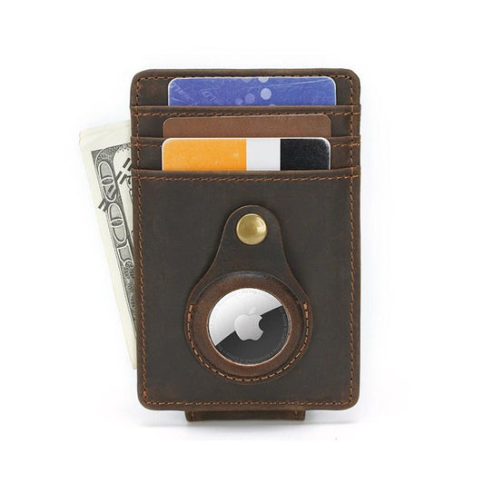 AirTag Wallet - Leather RFID Slim | Secure Style