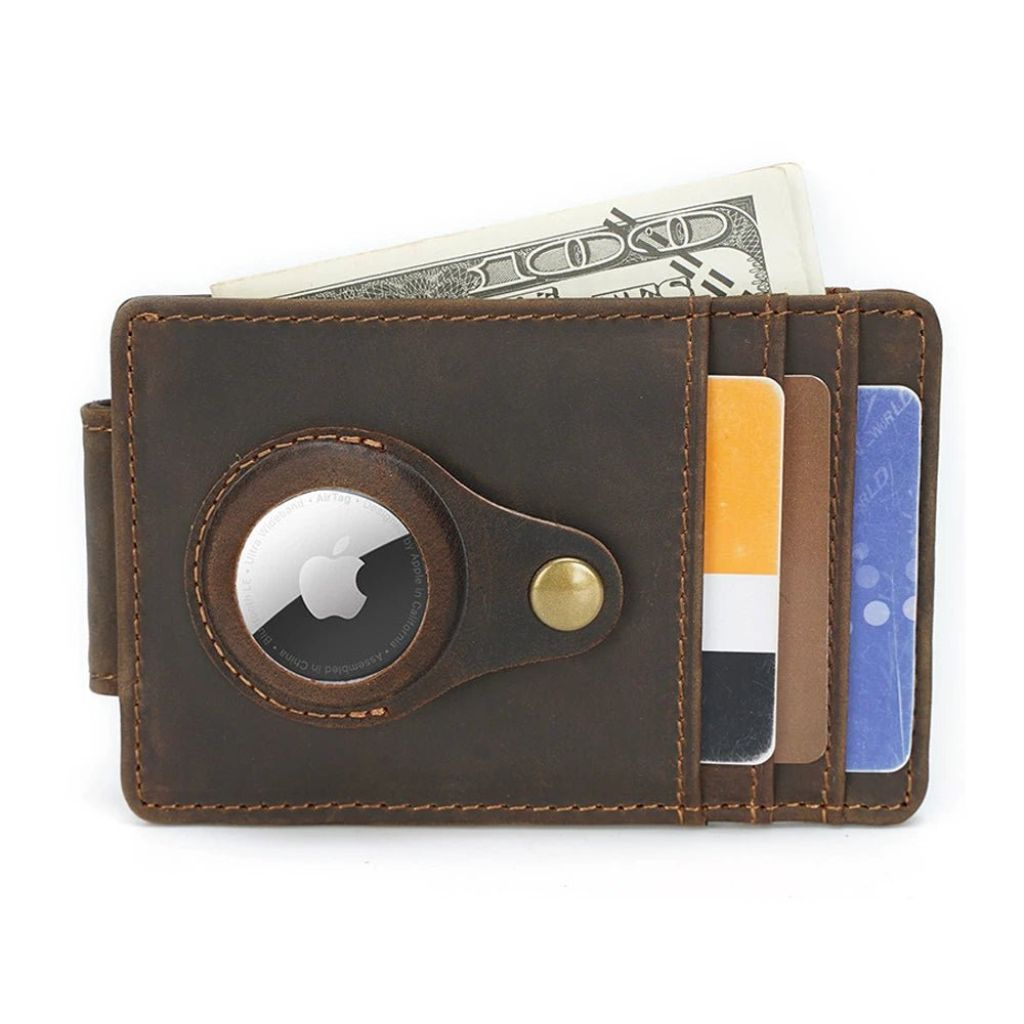 AirTag Leather Wallet - Slim RFID Wallet | Secure Style