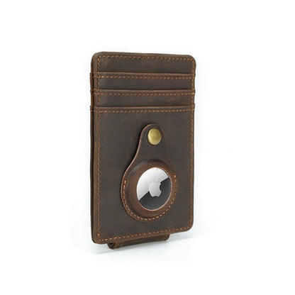 AirTag Leather Wallet - Slim RFID Wallet | Secure Style