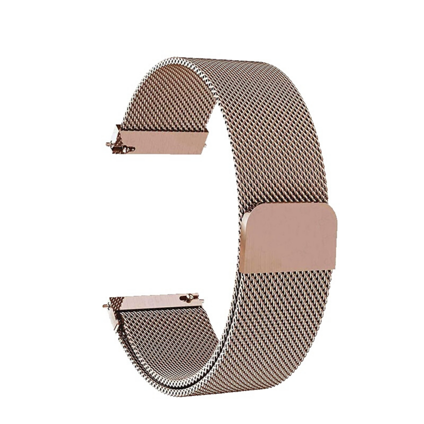 Milanese Loop Strap - Rose Gold, Adjustable | Elegant