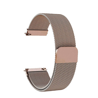 Milanese Loop Strap - Rose Gold, Adjustable | Elegant
