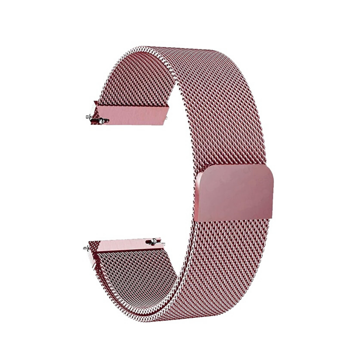 Milanese Loop Watch Strap - Rose, Magnetic | Elegant Comfort