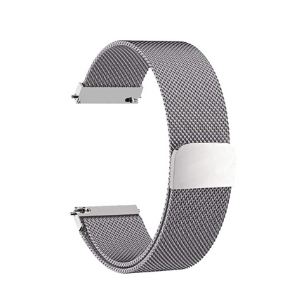 Milanese Loop Strap - Silver Mesh | Comfort Fit