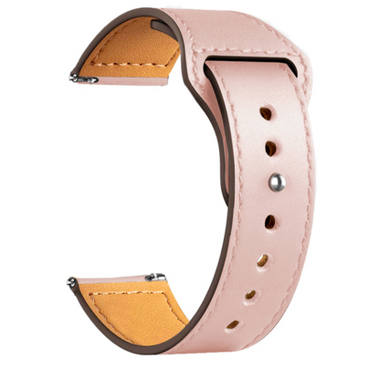 Men's Leather Watch Strap - Brown, Adjustable | Elegant