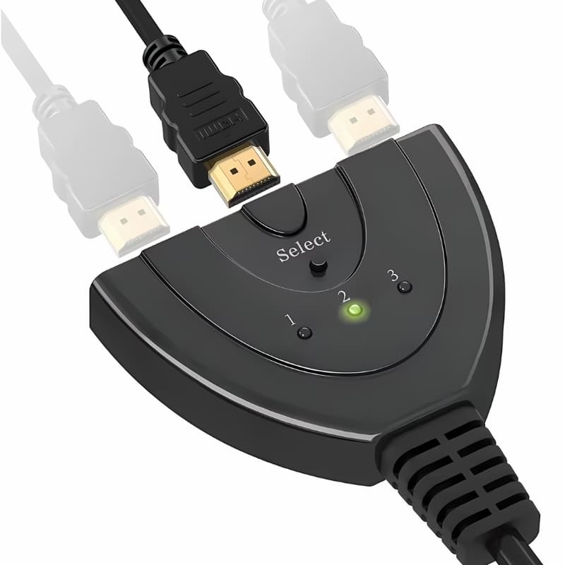 HDMI Switch - 3-Port 4K | Seamless Connectivity
