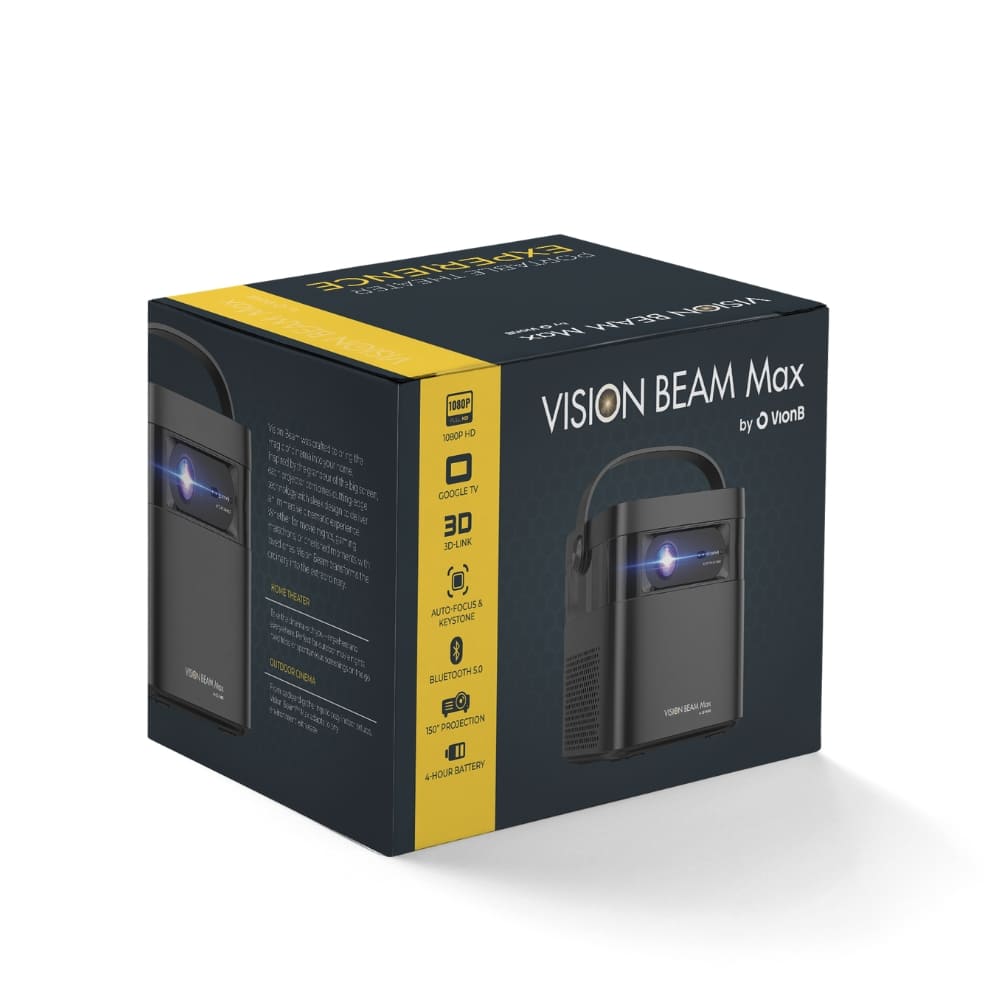 Portable Projector - Full HD, Google TV | Cinematic Experience