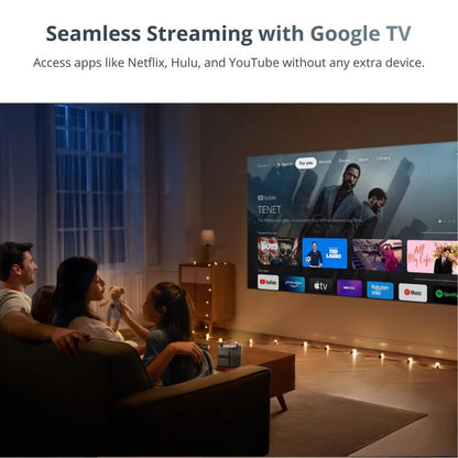 Portable Projector - 1080p, Google TV | Cinematic Anywhere