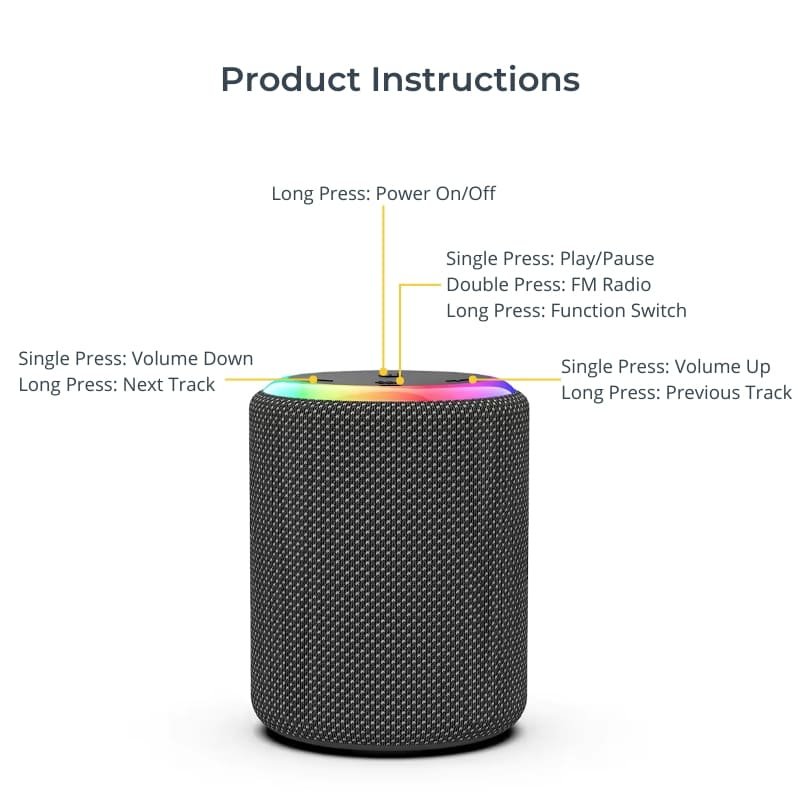 Premium Portable Speaker - Immersive Audio | Durable