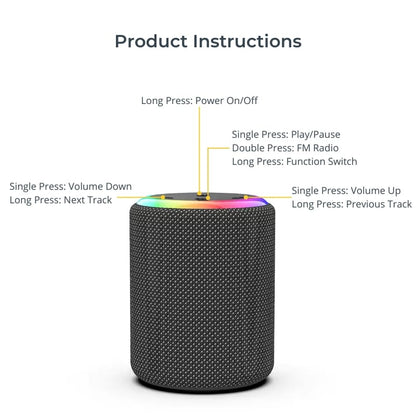 Premium Portable Speaker - Immersive Audio | Durable