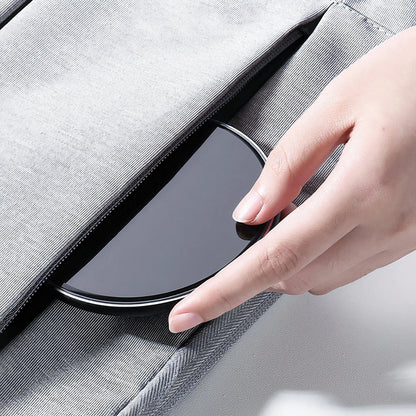 Qi Wireless Charger - Onyx Black, Fast Charge | Clutter-Free