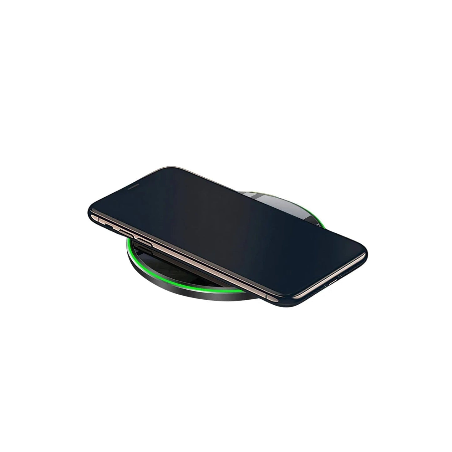 Qi Wireless Charger - Onyx Black, Fast Charge | Clutter-Free
