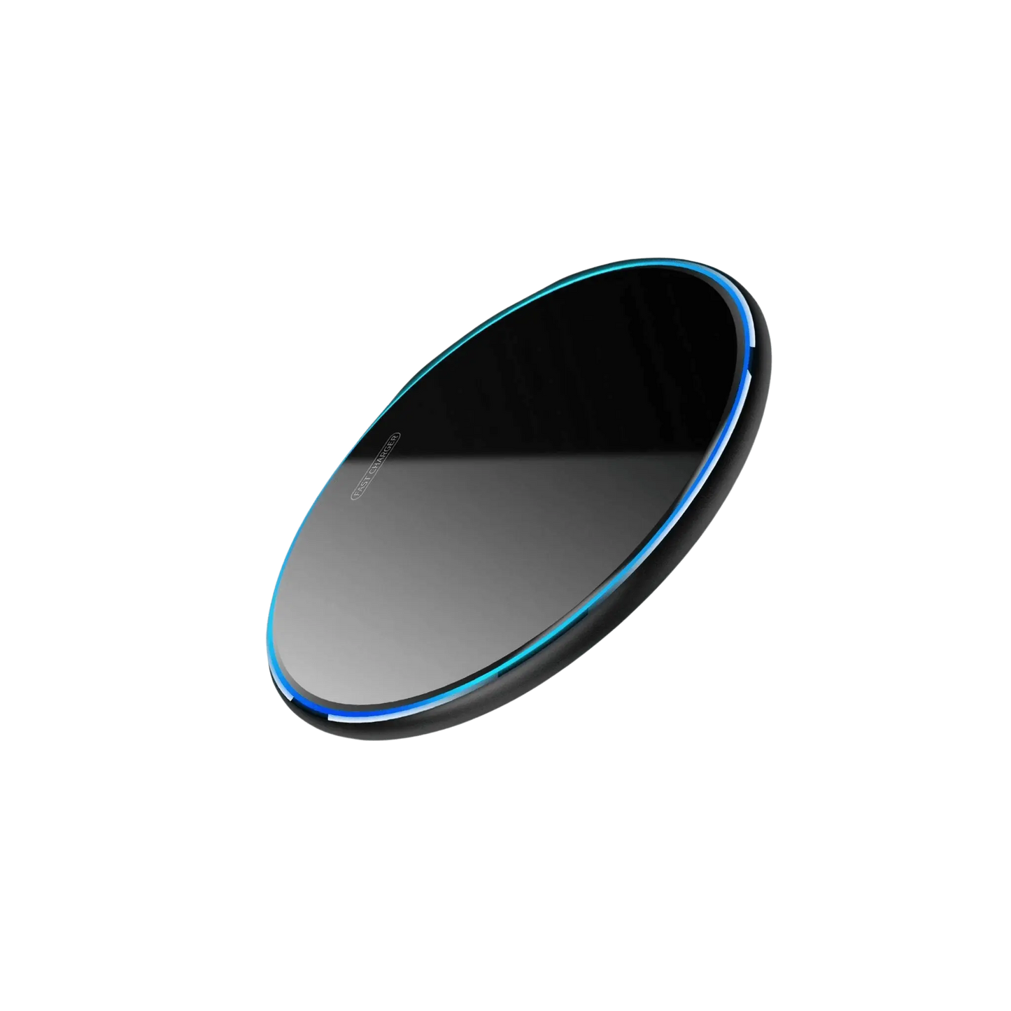 Qi Wireless Charger - Onyx Black, Fast Charge | Clutter-Free