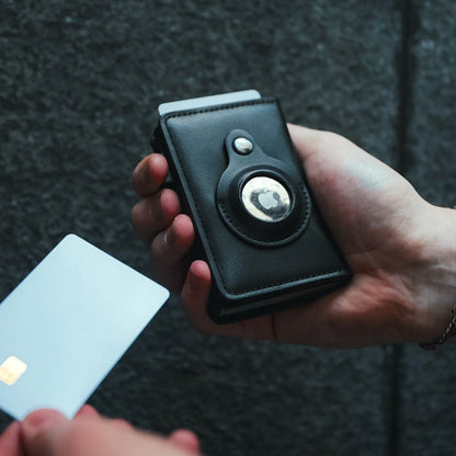 AirTag Wallet - Vegan Leather, RFID | Secure Style
