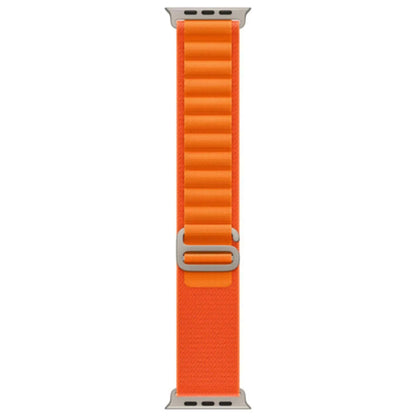 Rugged Apple Watch Band - Peach Orange Titanium | Durable