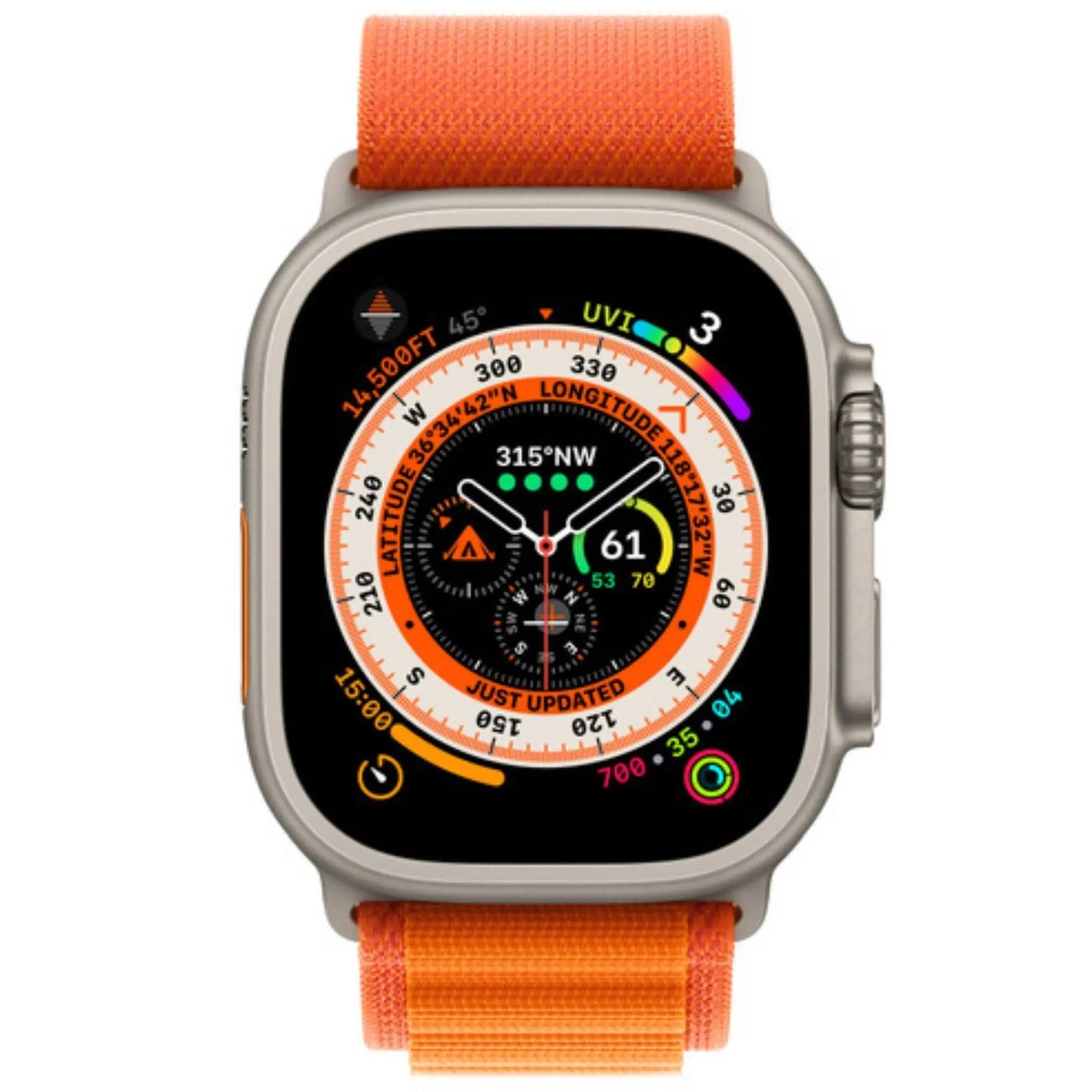 Apple Watch Bands - Peach Orange, Durable | Explorer Style