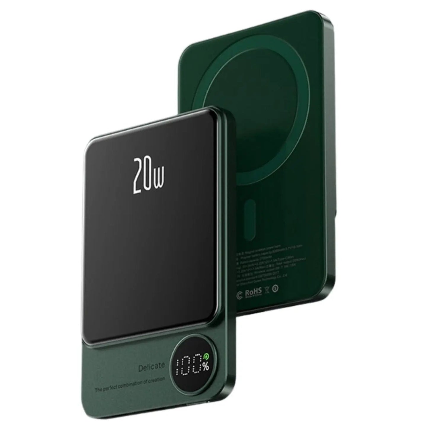 Magnetic iPhone Power Bank - Ultra-Slim, Portable | Seamless Power