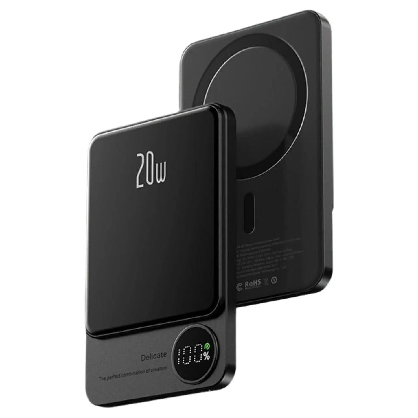 Magnetic iPhone Power Bank - Ultra-Slim, Portable | Seamless Power