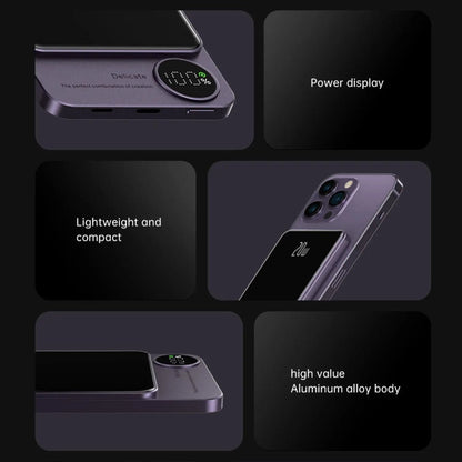 Magnetic iPhone Power Bank - Ultra-Slim, Portable | Seamless Power