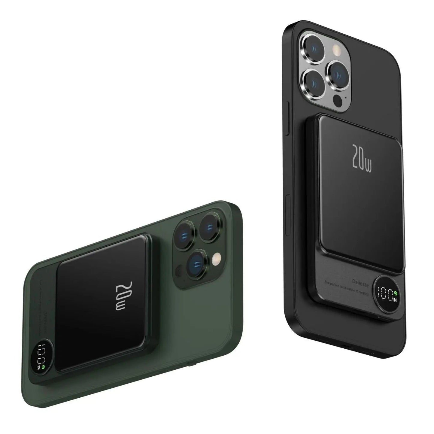 Magnetic iPhone Power Bank - Ultra-Slim, Portable | Seamless Power