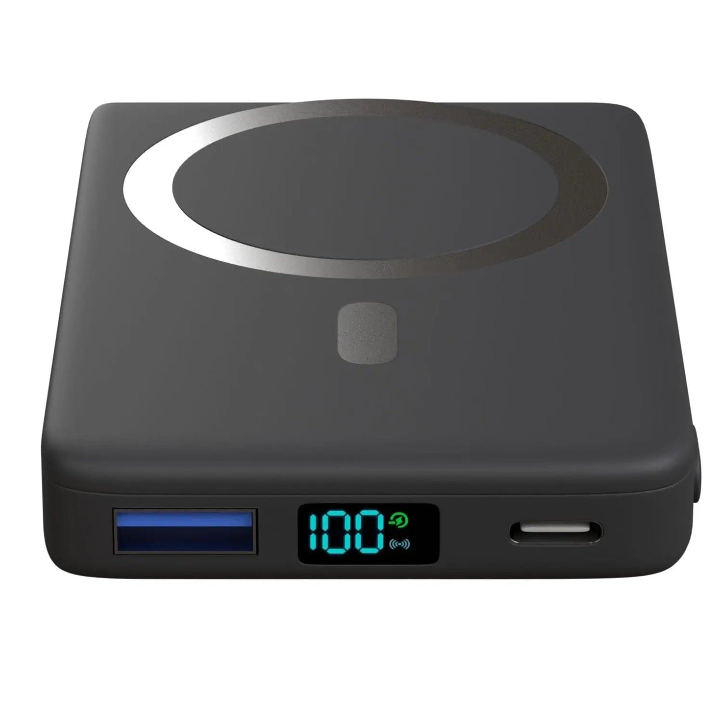 MagSafe Power Bank - 10000mAh Wireless Black | Extended Battery