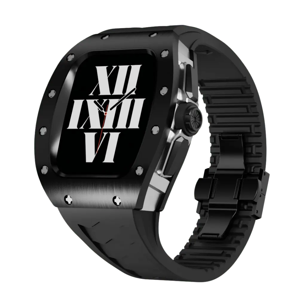 Titanium Apple Watch Case - 44/45mm Silver | Sophistication