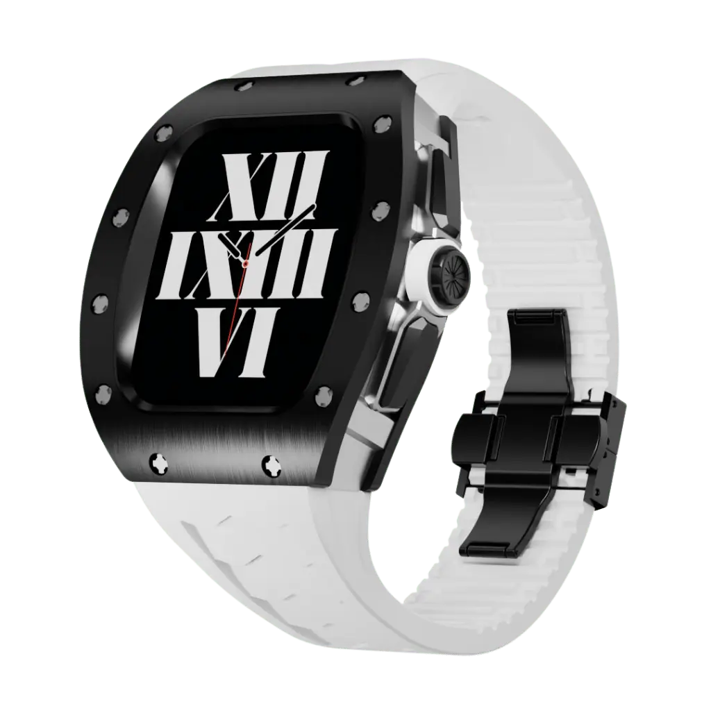 Titanium Apple Watch Case - 44/45mm Silver | Sophistication