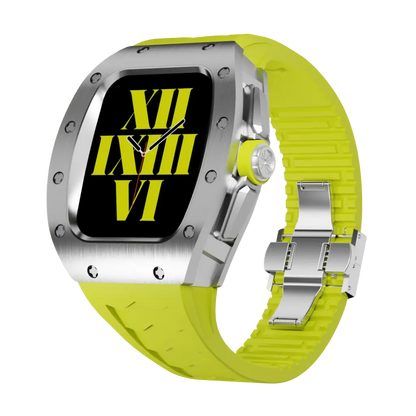 Titanium Apple Watch Case - 44/45mm Silver | Sophistication