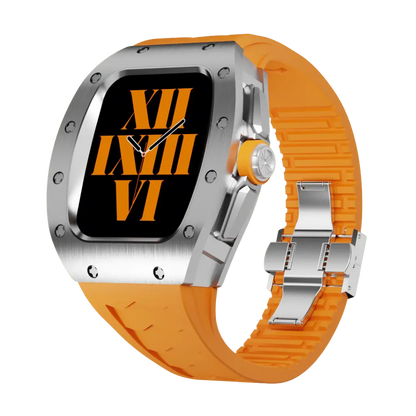 Titanium Apple Watch Case - 44/45mm Silver | Sophistication