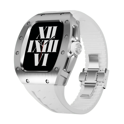 Titanium Apple Watch Case - Silver, 44mm | Luxury