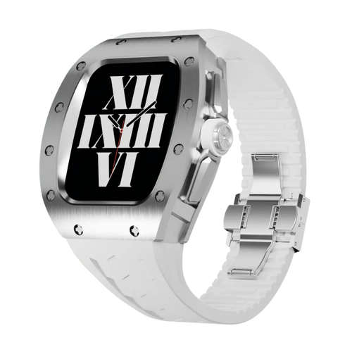 Titanium Apple Watch Case - Silver, 44mm | Luxury