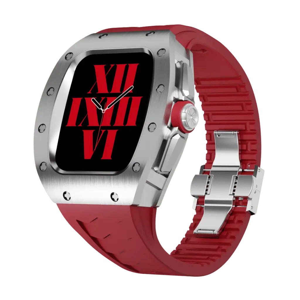 Titanium Apple Watch Case - Silver, 44mm | Luxury