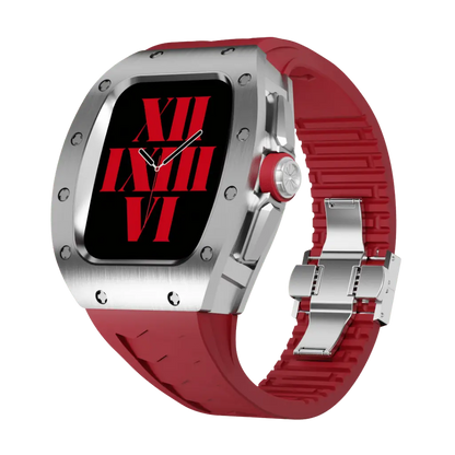 Titanium Apple Watch Case - Silver, 44mm | Luxury