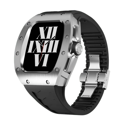 Titanium Apple Watch Case - Silver, 44mm | Luxury