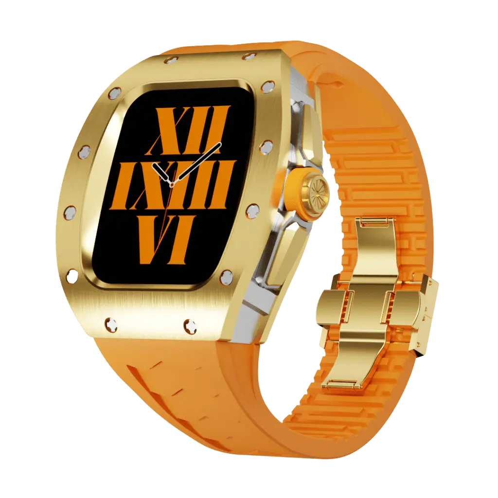Titanium Apple Watch Case - Silver, 44mm | Luxury