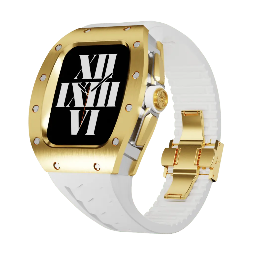 Titanium Apple Watch Case - Silver, 44mm | Luxury
