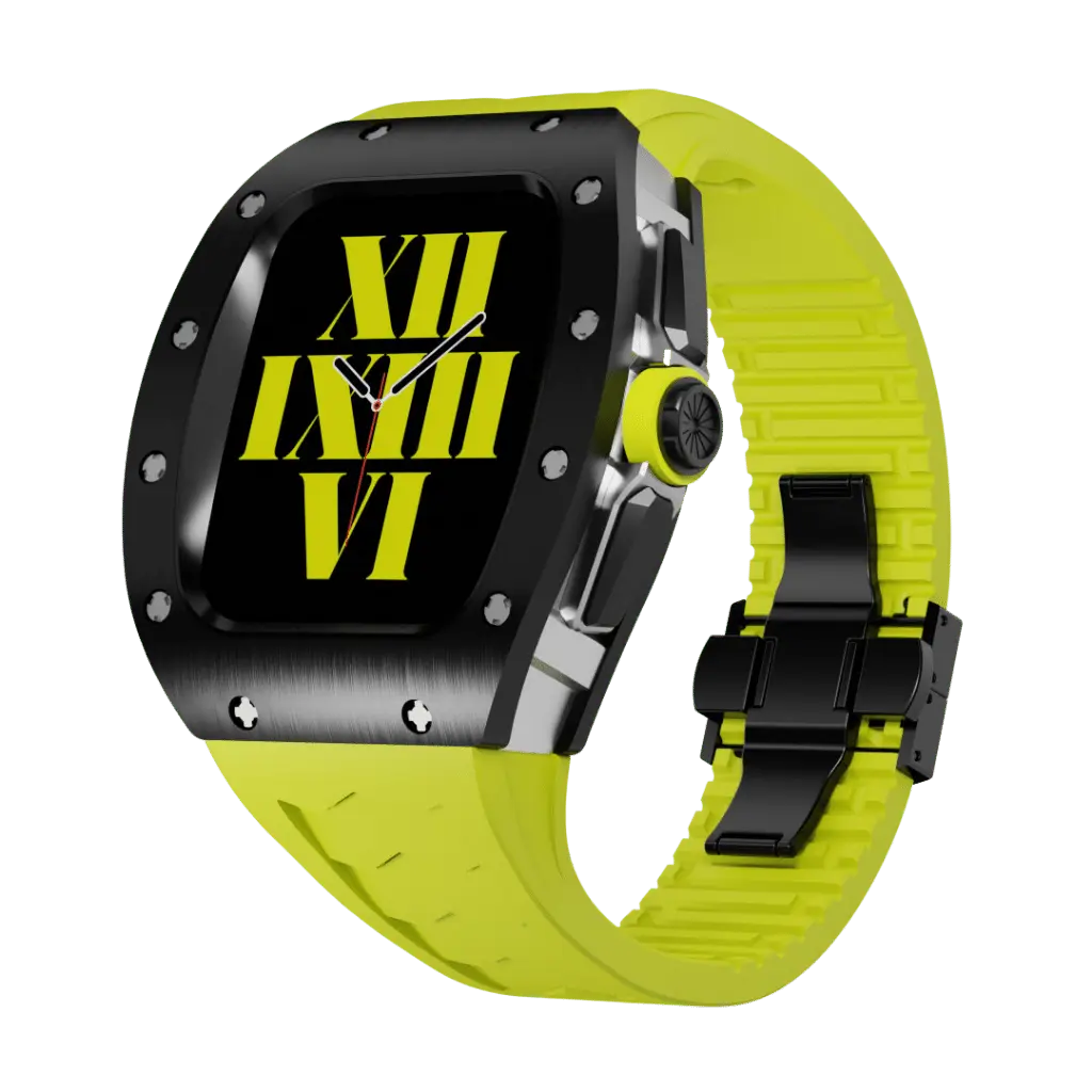 Titanium Apple Watch Case - Silver, 44mm | Luxury
