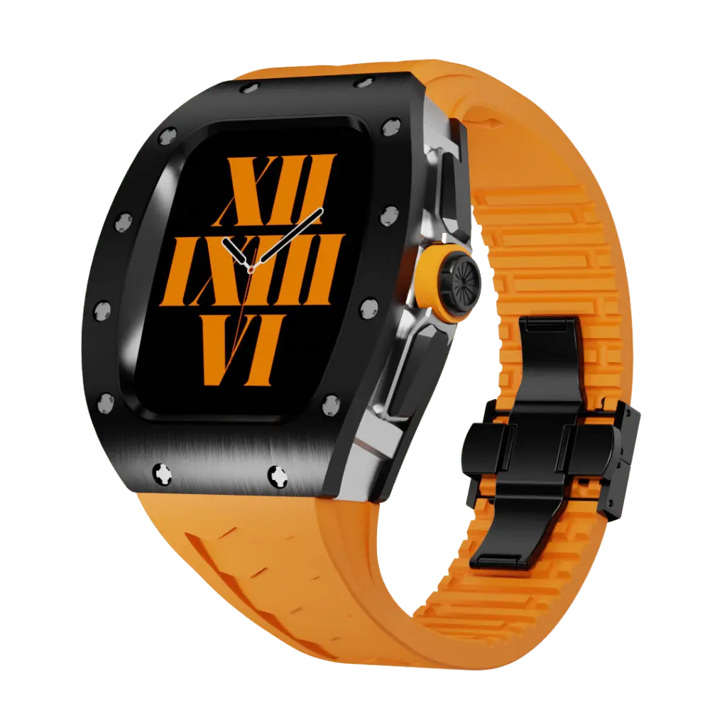 Titanium Apple Watch Case - Silver, 44mm | Luxury