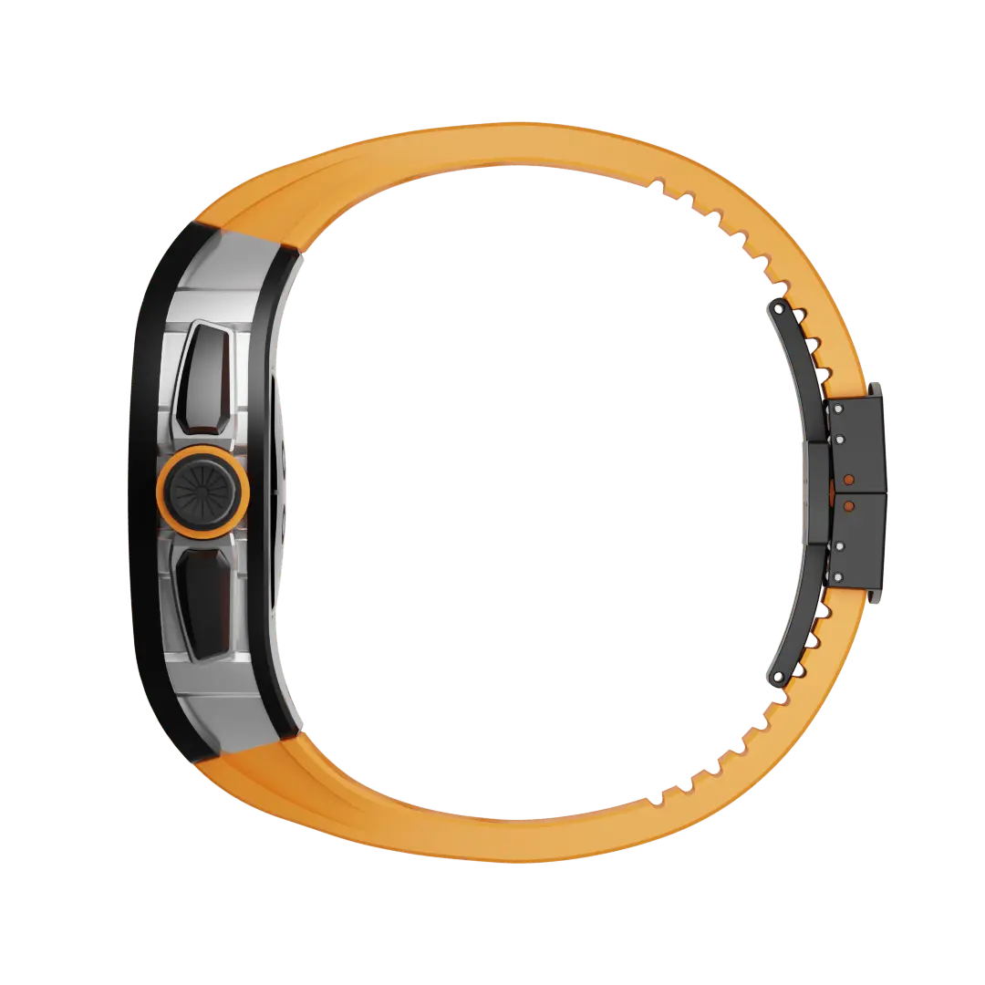 Titanium Apple Watch Case - Silver, 44mm | Luxury
