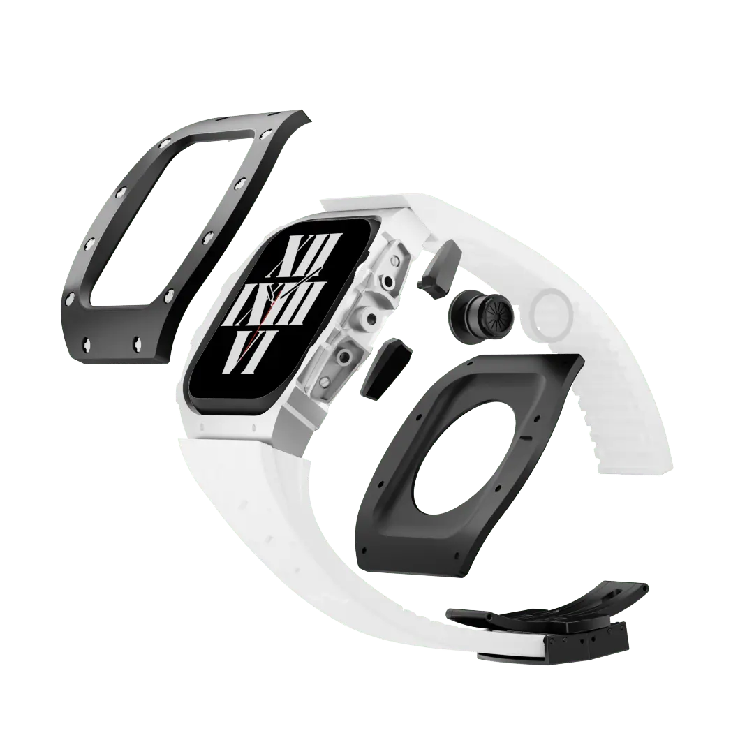 Titanium Apple Watch Case - Silver, 44mm | Luxury