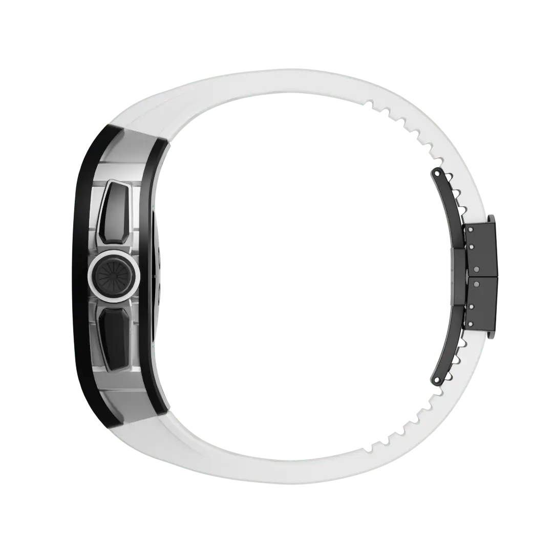 Titanium Apple Watch Case - 44/45mm Silver | Sophistication