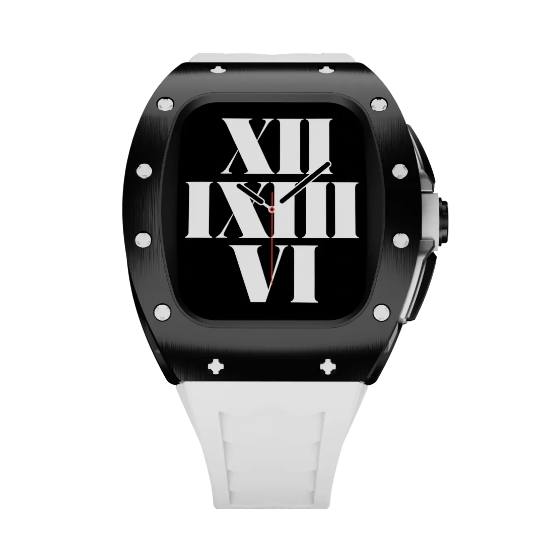 Titanium Apple Watch Case - 44/45mm Silver | Sophistication