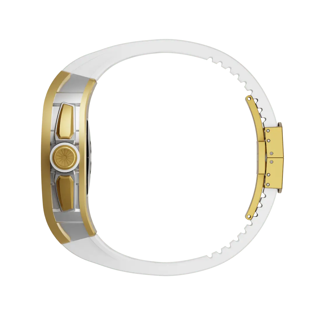 Titanium Apple Watch Case - Silver, 44mm | Luxury