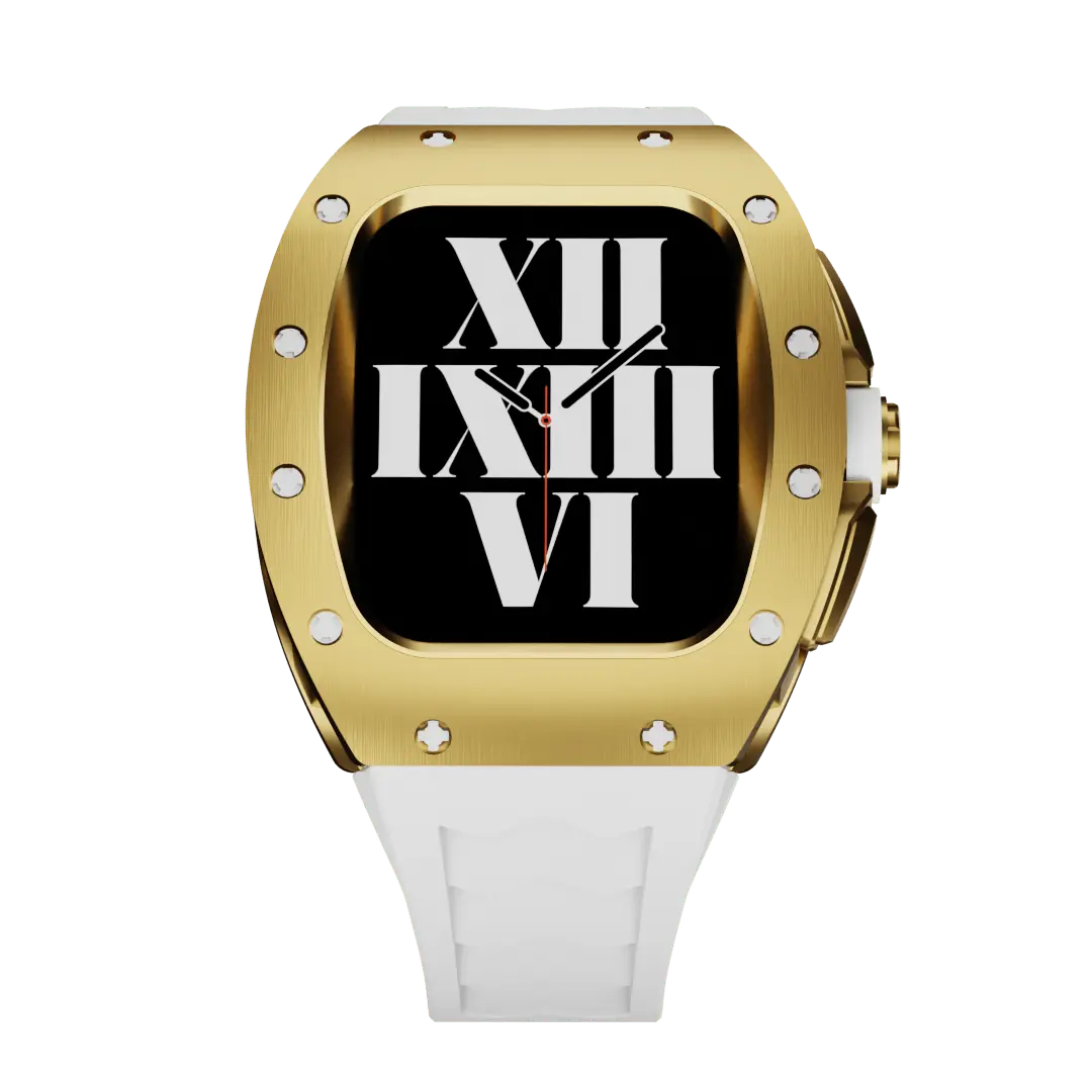 Titanium Apple Watch Case - 44/45mm Silver | Sophistication