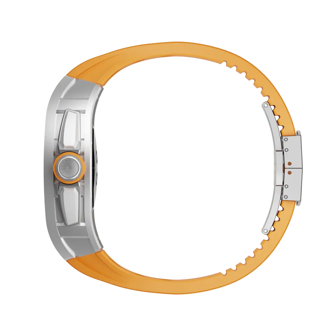 Titanium Apple Watch Case - 44/45mm Silver | Sophistication