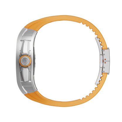 Titanium Apple Watch Case - Silver, 44mm | Luxury