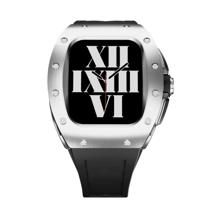 Titanium Apple Watch Case - Silver, 44mm | Luxury