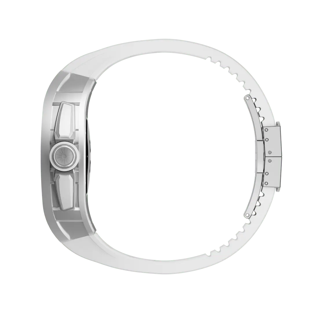 Titanium Apple Watch Case - Silver, 44mm | Luxury