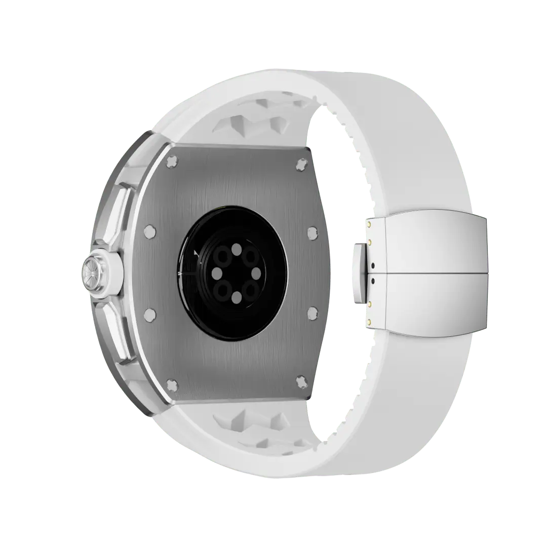 Titanium Apple Watch Case - 44/45mm Silver | Sophistication