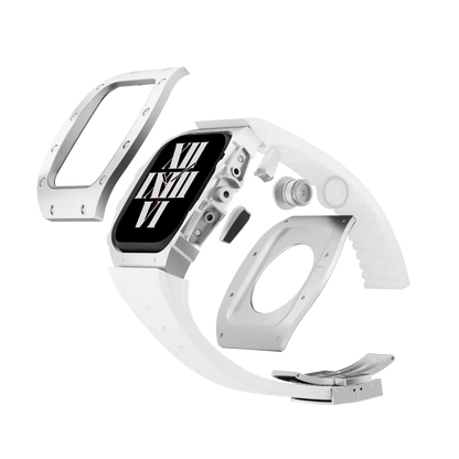 Titanium Apple Watch Case - 44/45mm Silver | Sophistication