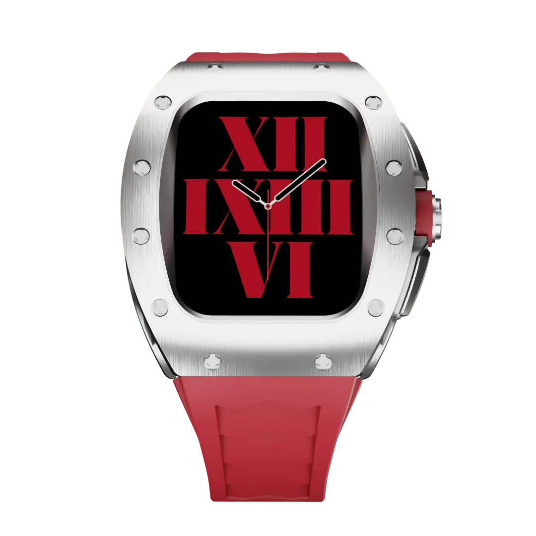 Titanium Apple Watch Case - 44/45mm Silver | Sophistication